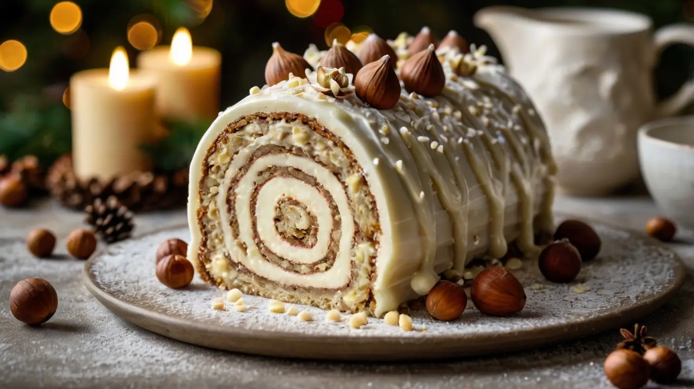 Vanilla__White_Chocolate__and_Hazelnut_Christmas_Log_Cake